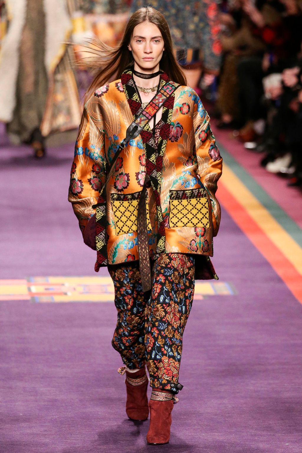 Fashion Week Milan Fall/Winter 2017 look 20 from the Etro collection womenswear