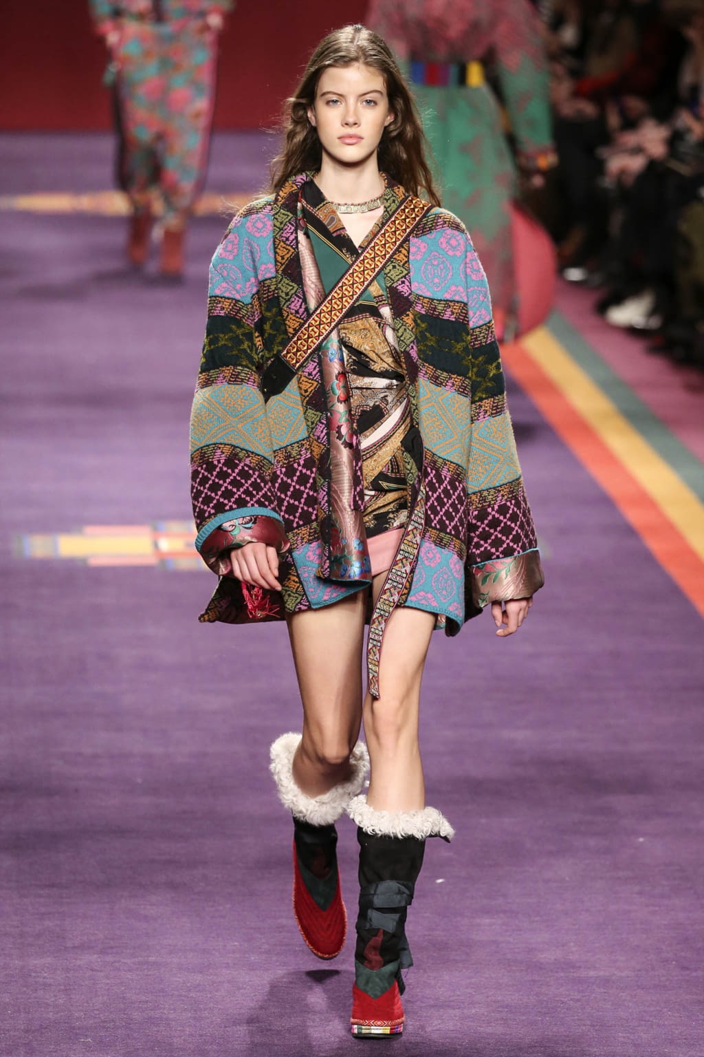 Fashion Week Milan Fall/Winter 2017 look 28 from the Etro collection womenswear