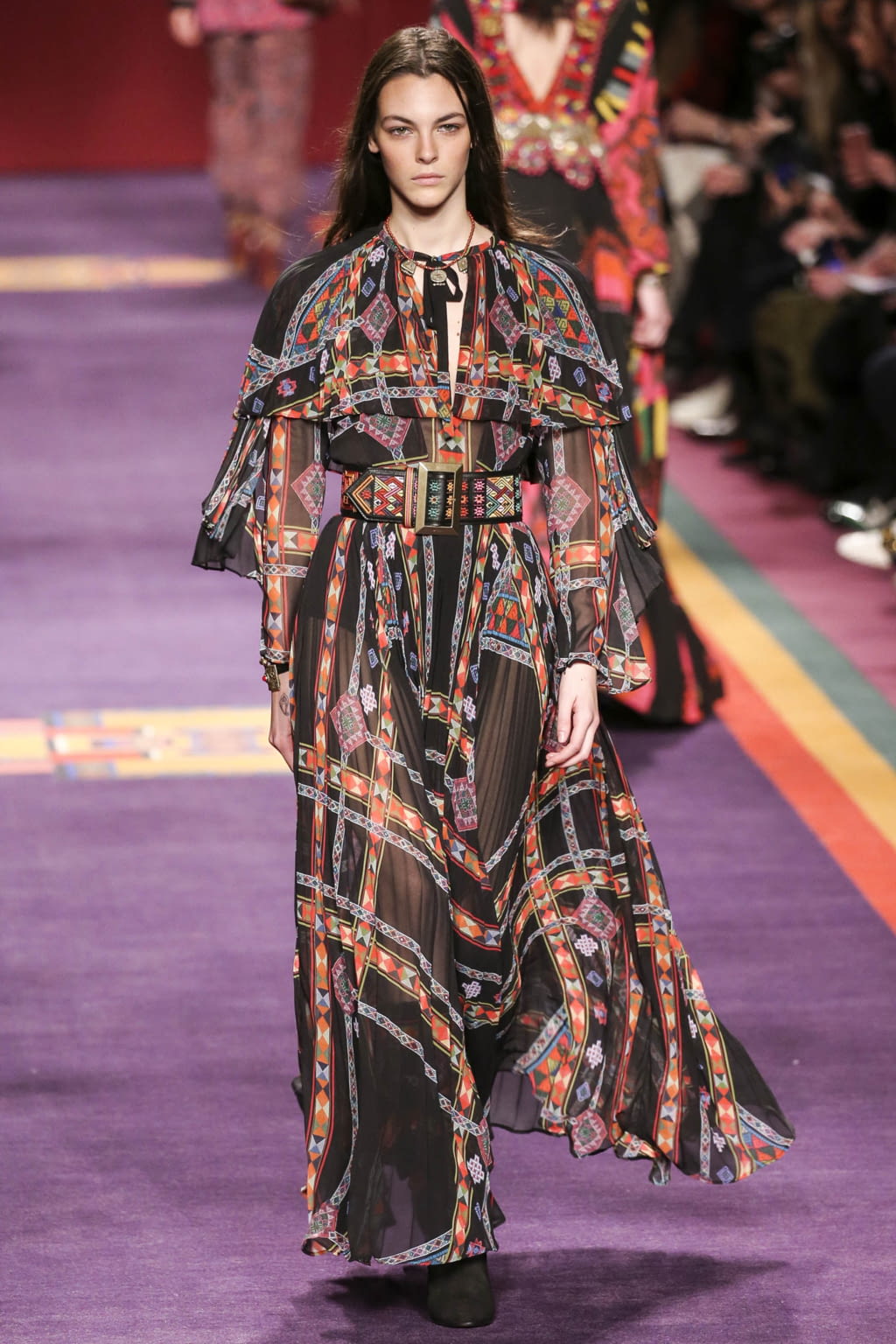 Fashion Week Milan Fall/Winter 2017 look 46 from the Etro collection womenswear