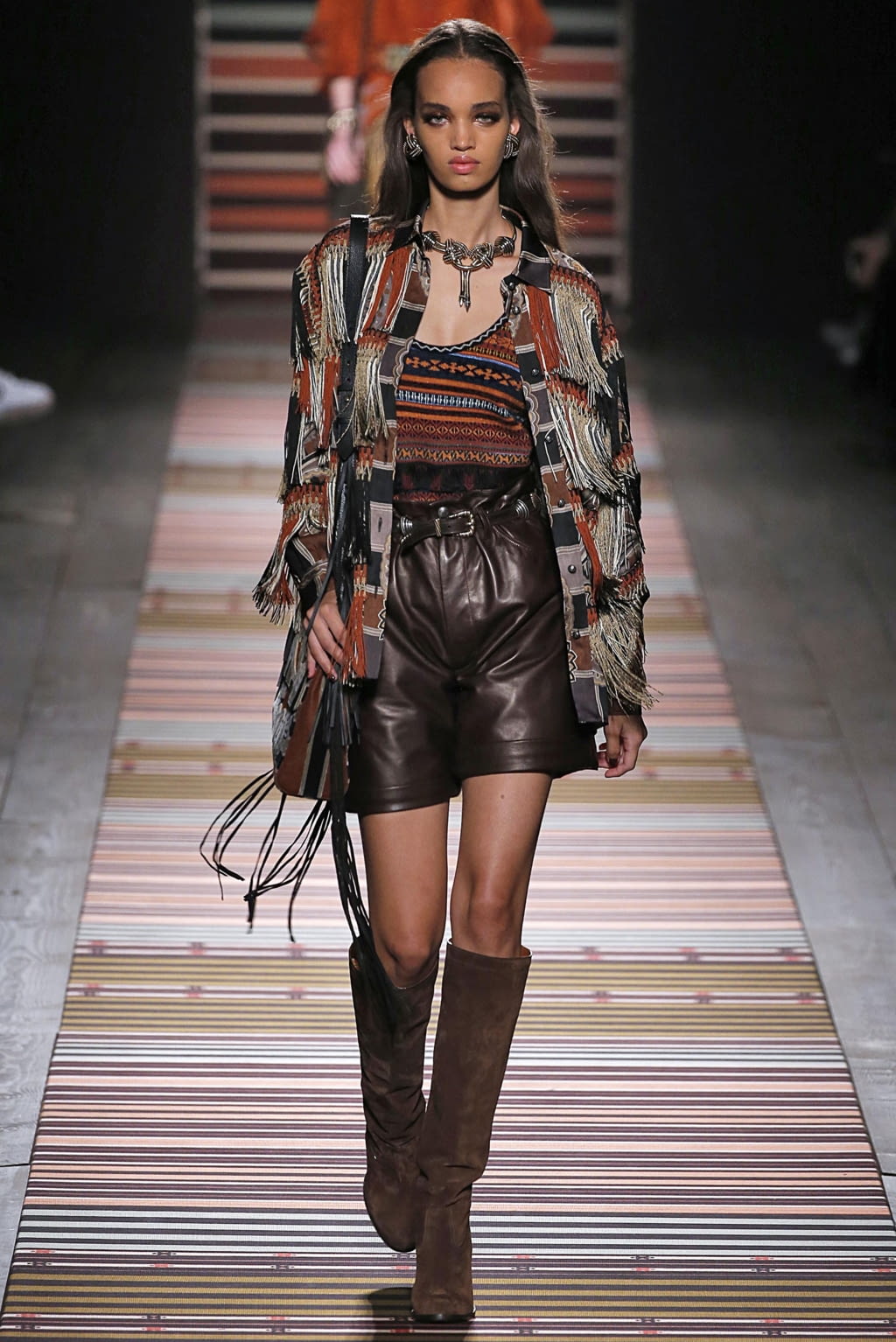 Fashion Week Milan Fall/Winter 2018 look 6 from the Etro collection womenswear