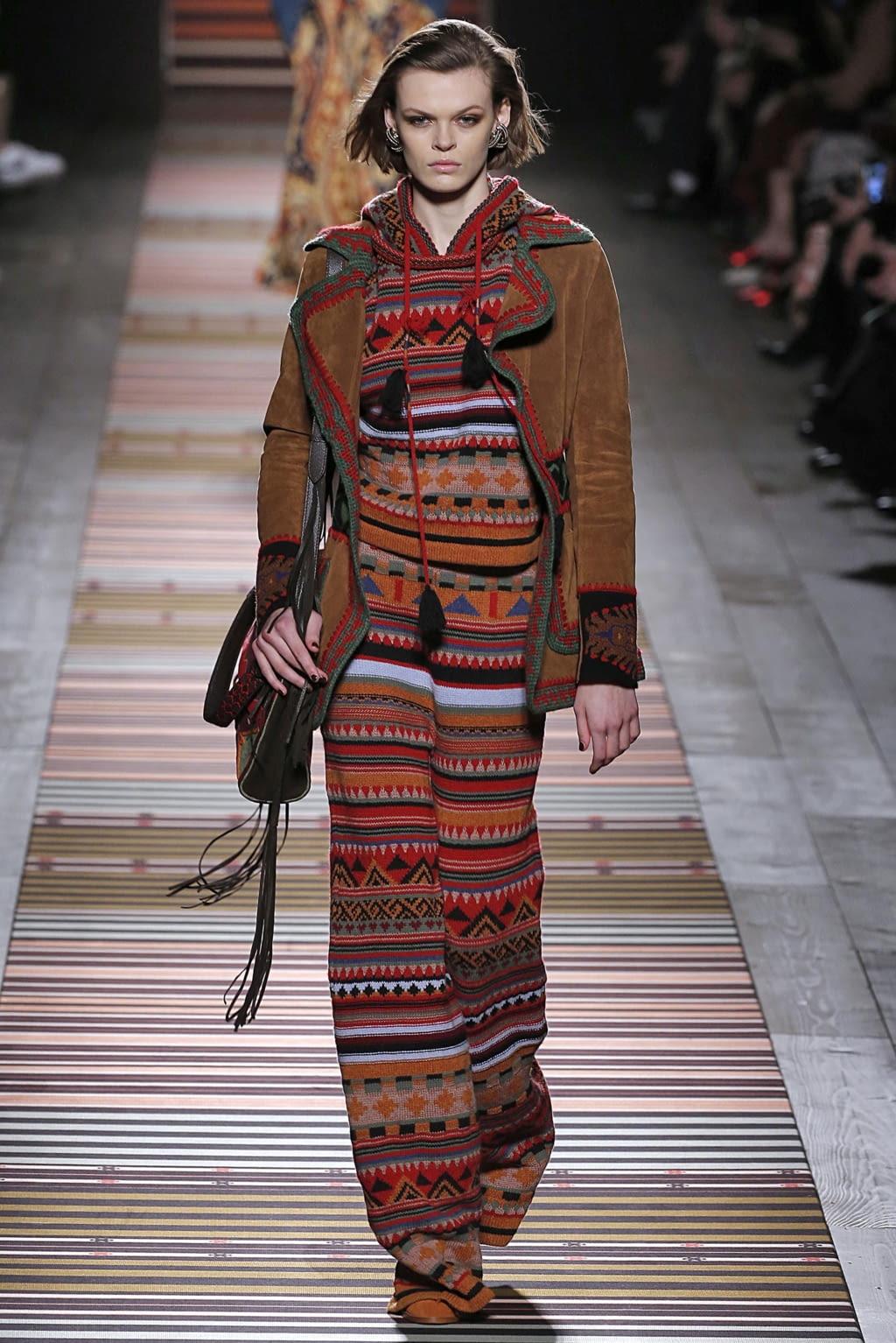 Fashion Week Milan Fall/Winter 2018 look 12 from the Etro collection womenswear