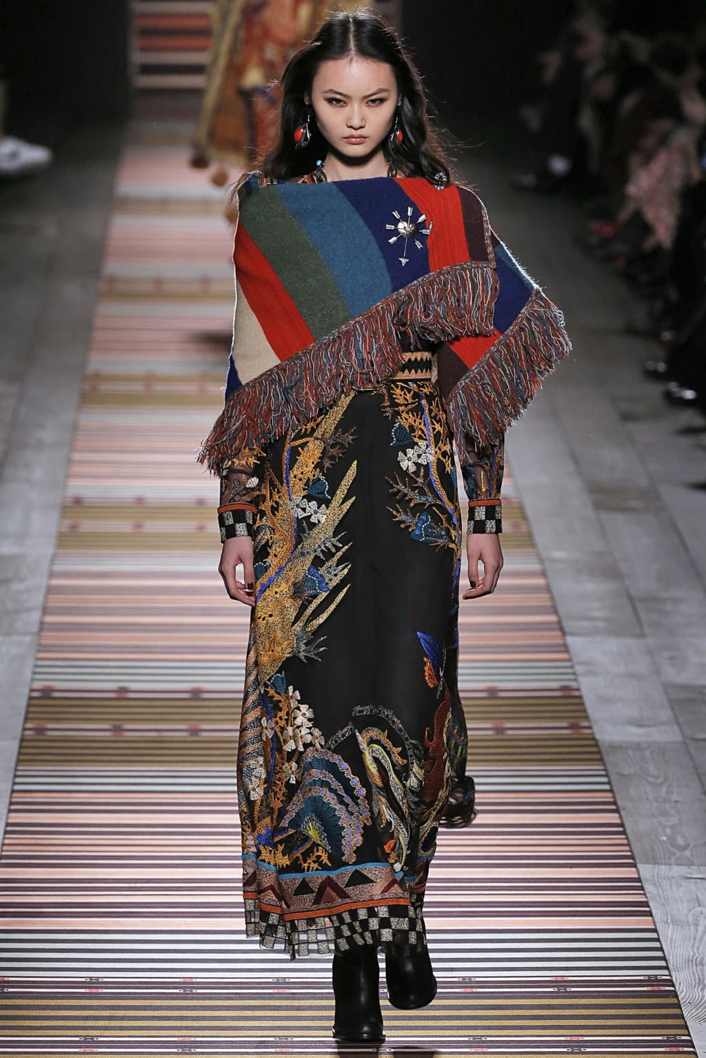 Fashion Week Milan Fall/Winter 2018 look 15 from the Etro collection womenswear