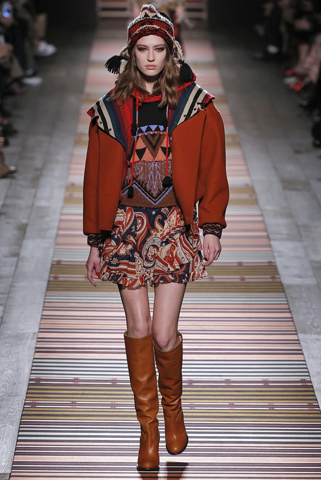 Fashion Week Milan Fall/Winter 2018 look 18 from the Etro collection 女装
