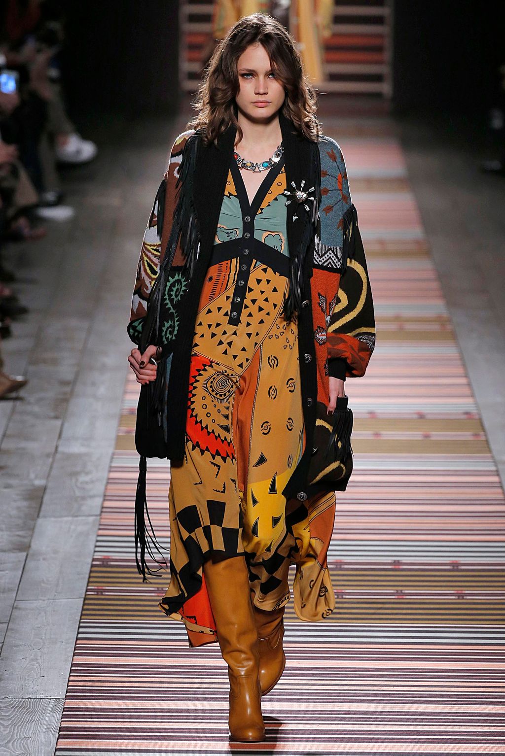 Fashion Week Milan Fall/Winter 2018 look 25 from the Etro collection 女装