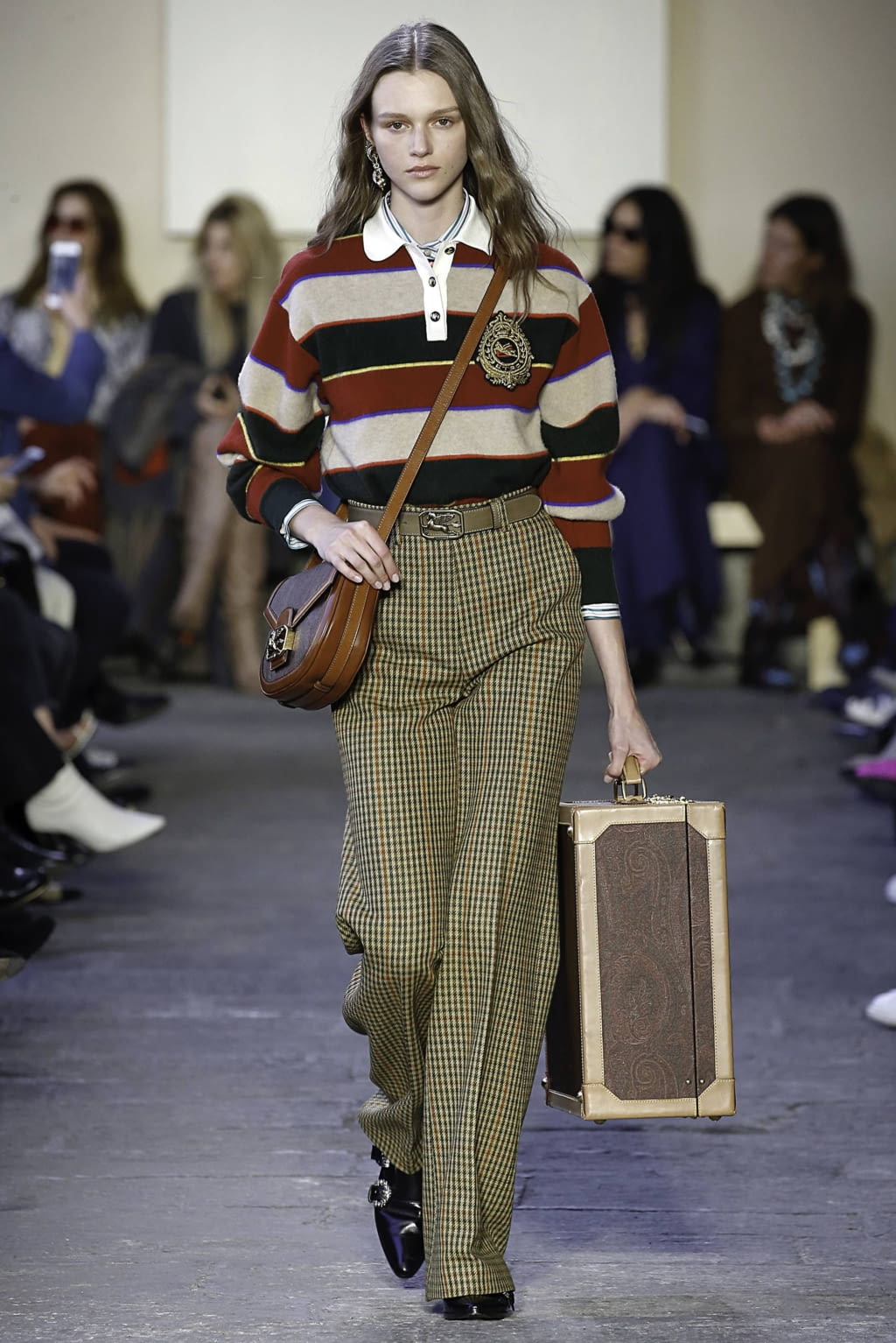 Fashion Week Milan Fall/Winter 2019 look 14 from the Etro collection 女装
