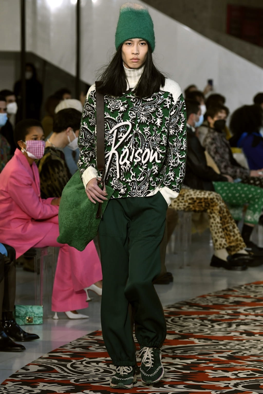 Fashion Week Milan Fall/Winter 2022 look 37 from the Etro collection 男装