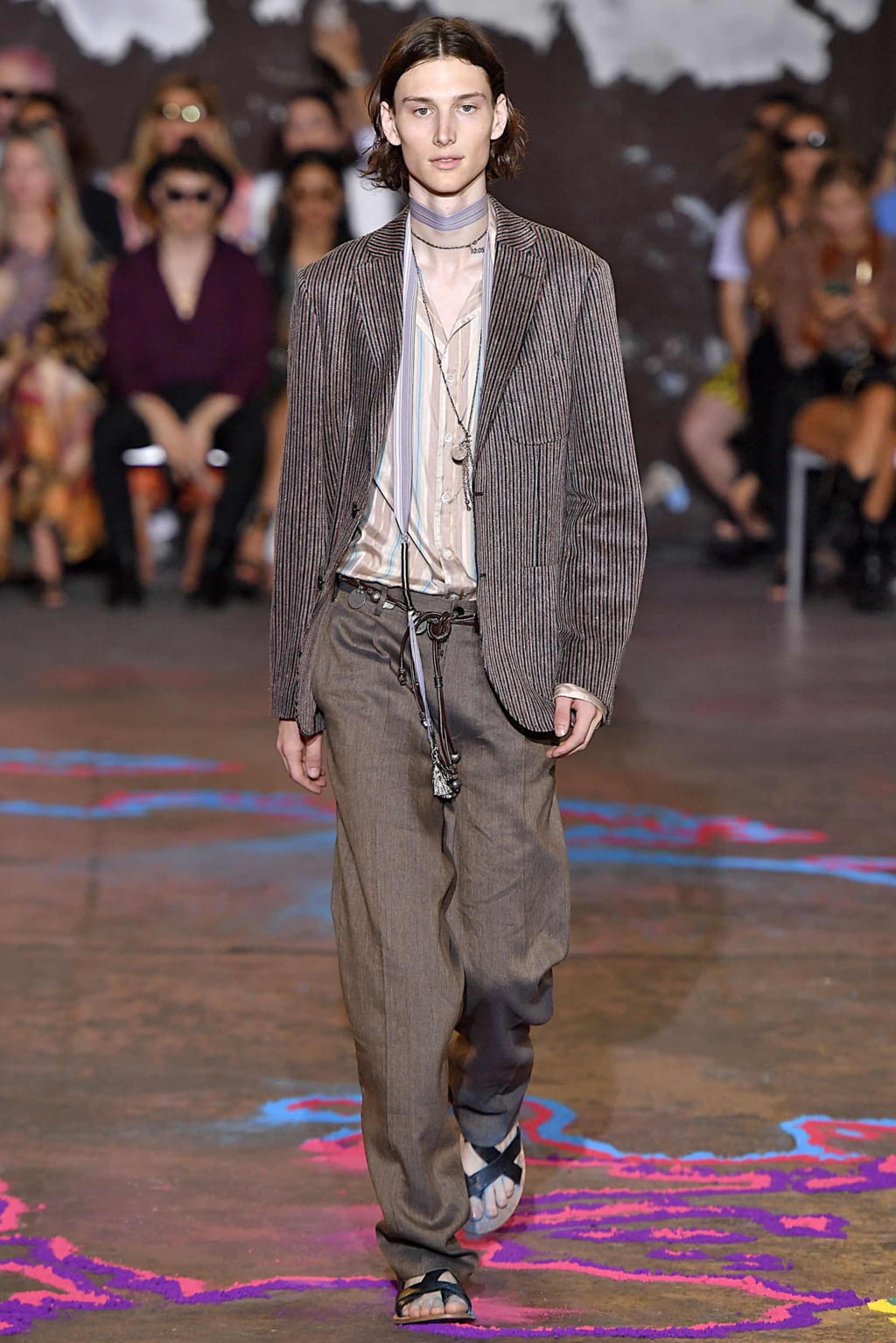 Fashion Week Milan Spring/Summer 2020 look 1 from the Etro collection menswear