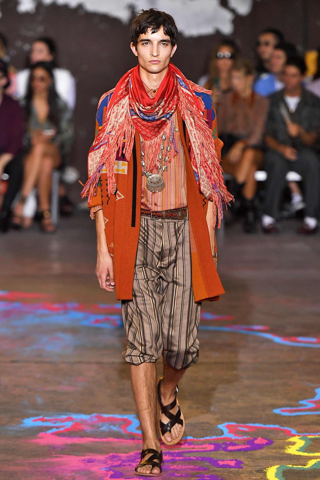 Fashion Week Milan Spring/Summer 2020 look 12 from the Etro collection 男装