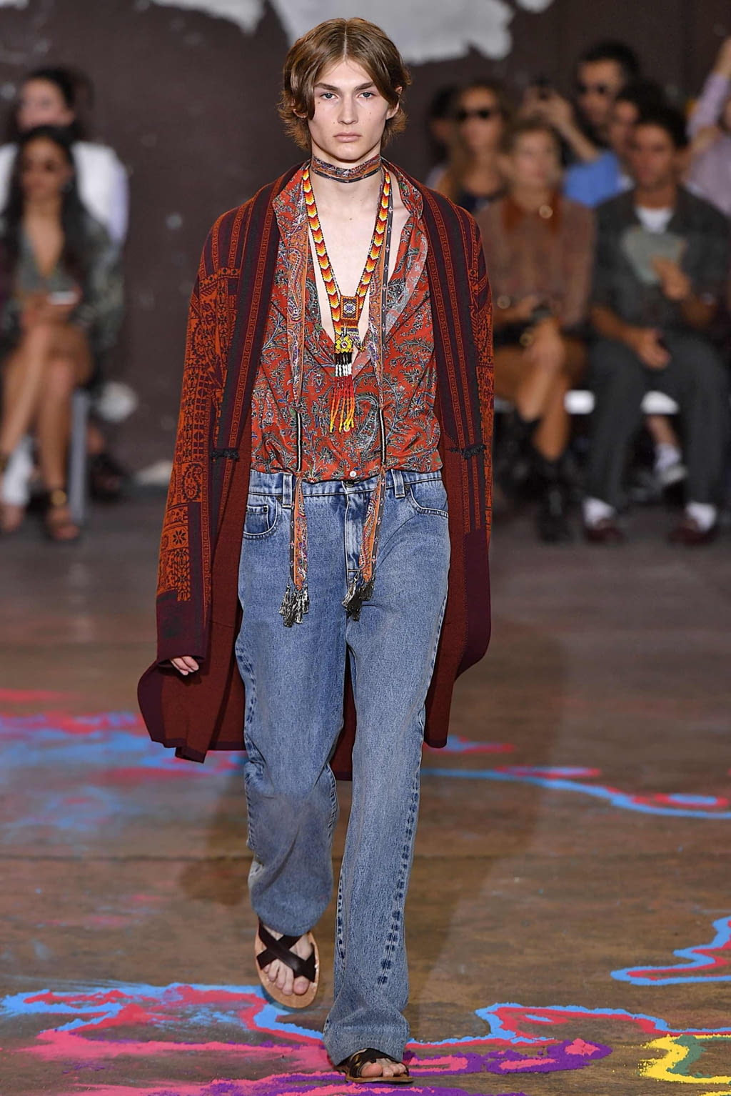 Fashion Week Milan Spring/Summer 2020 look 13 from the Etro collection menswear