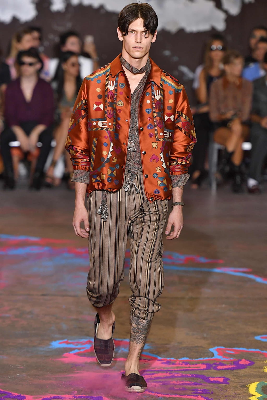 Fashion Week Milan Spring/Summer 2020 look 15 from the Etro collection 男装