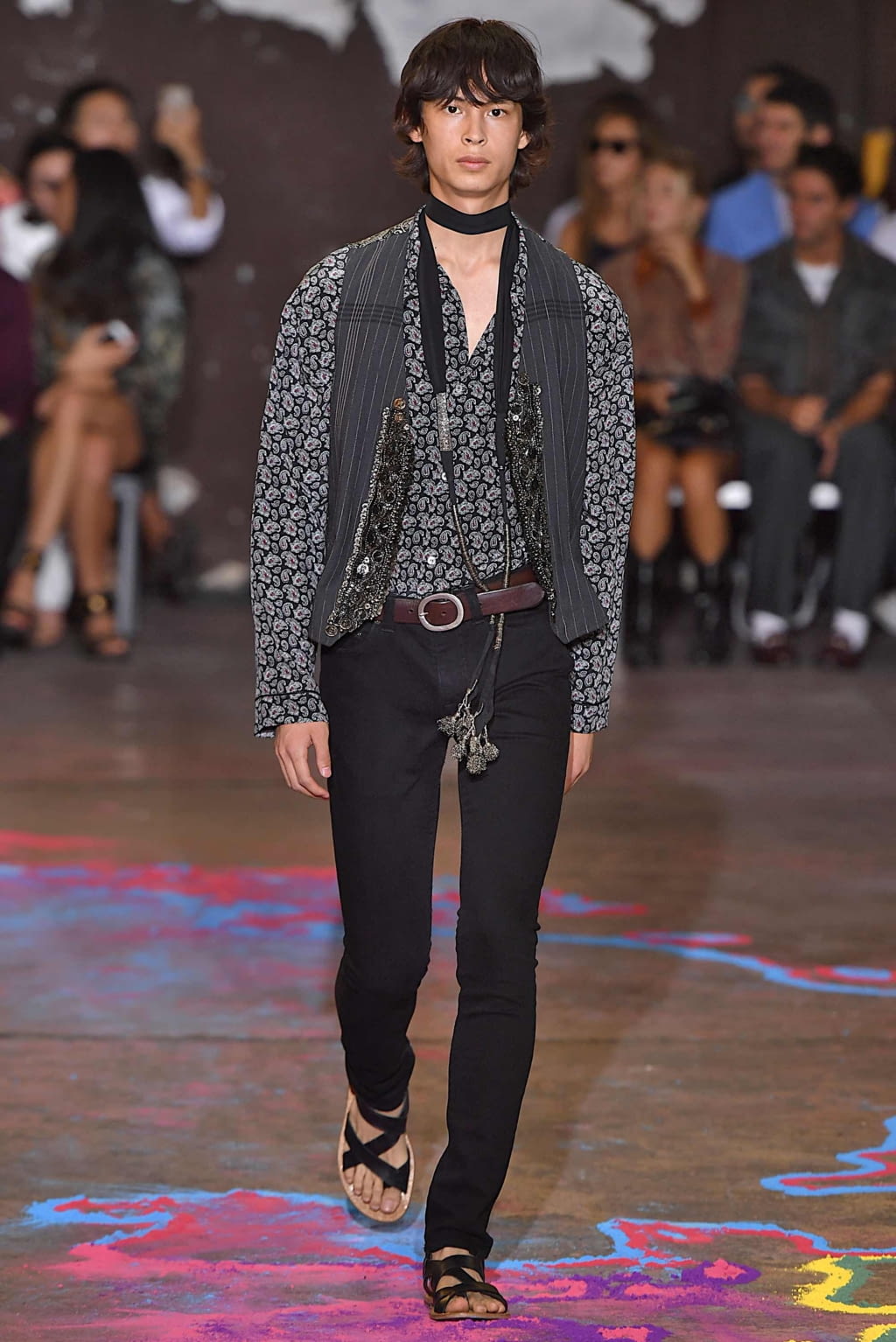 Fashion Week Milan Spring/Summer 2020 look 36 from the Etro collection 男装