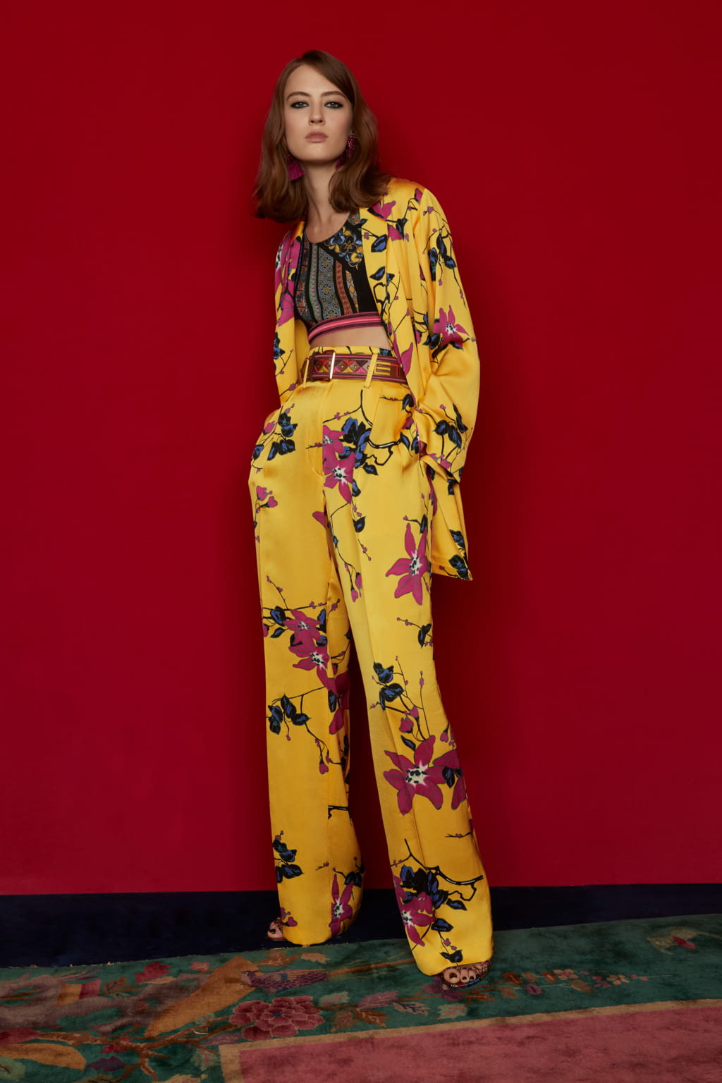 Fashion Week Milan Pre-Fall 2018 look 14 from the Etro collection womenswear