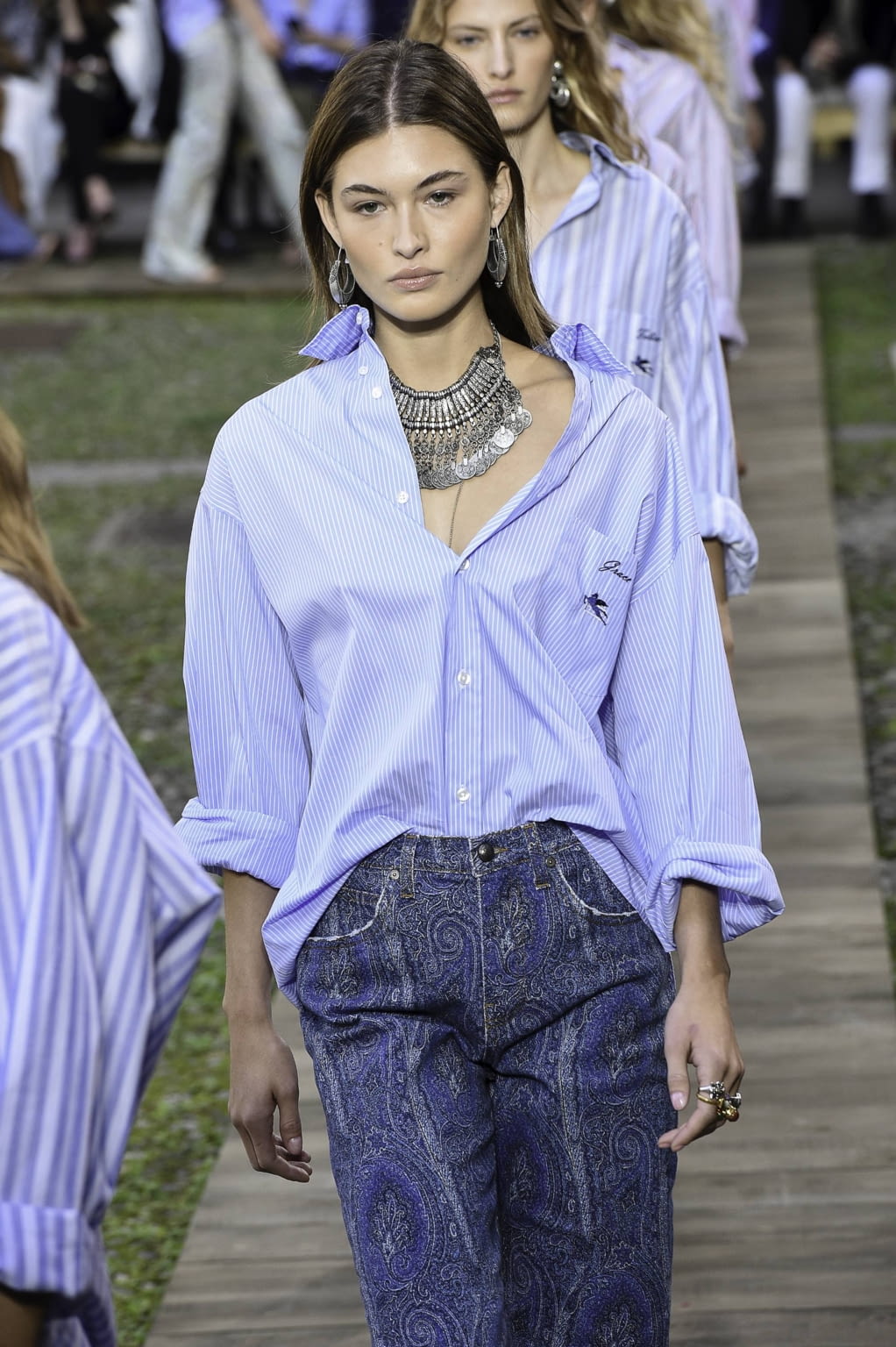 Fashion Week Milan Spring/Summer 2020 look 53 from the Etro collection womenswear