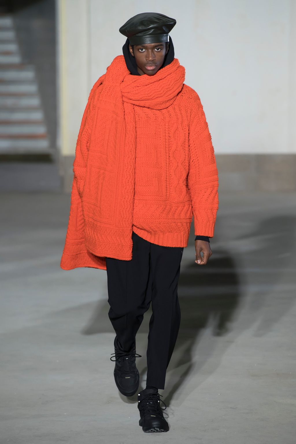 Fashion Week Paris Fall/Winter 2018 look 1 from the Études collection menswear