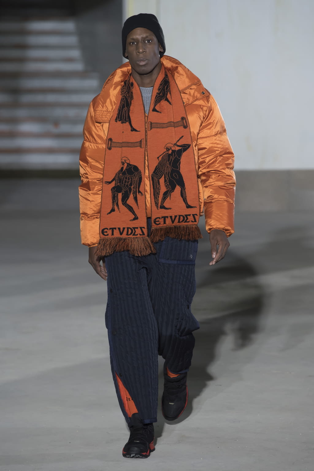 Fashion Week Paris Fall/Winter 2018 look 11 from the Études collection menswear