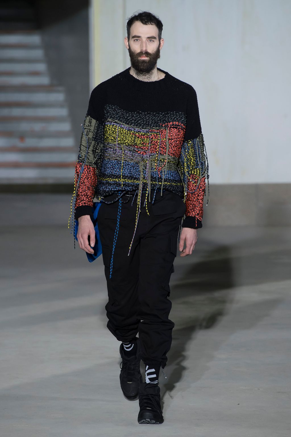 Fashion Week Paris Fall/Winter 2018 look 20 from the Études collection menswear
