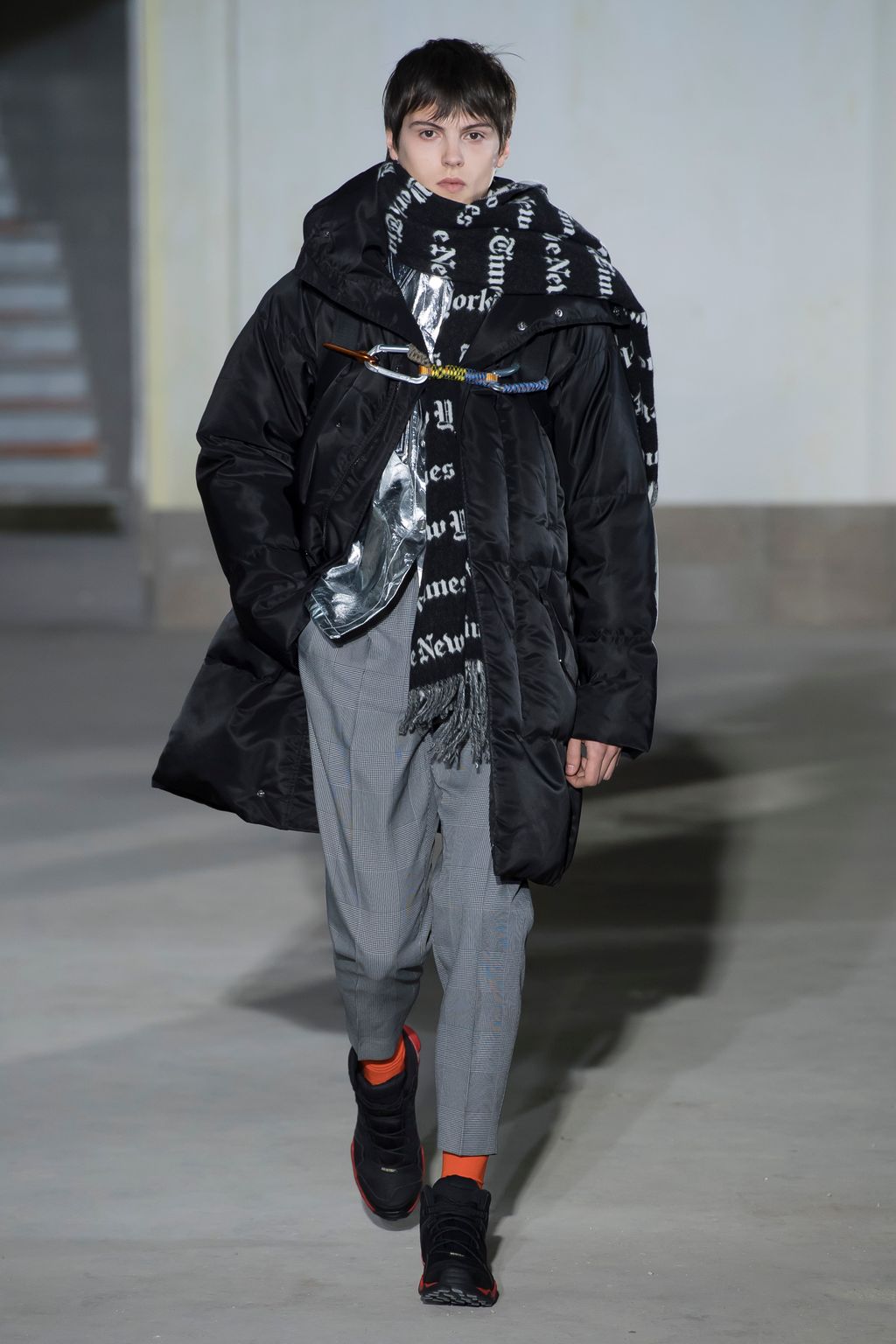 Fashion Week Paris Fall/Winter 2018 look 22 from the Études collection menswear