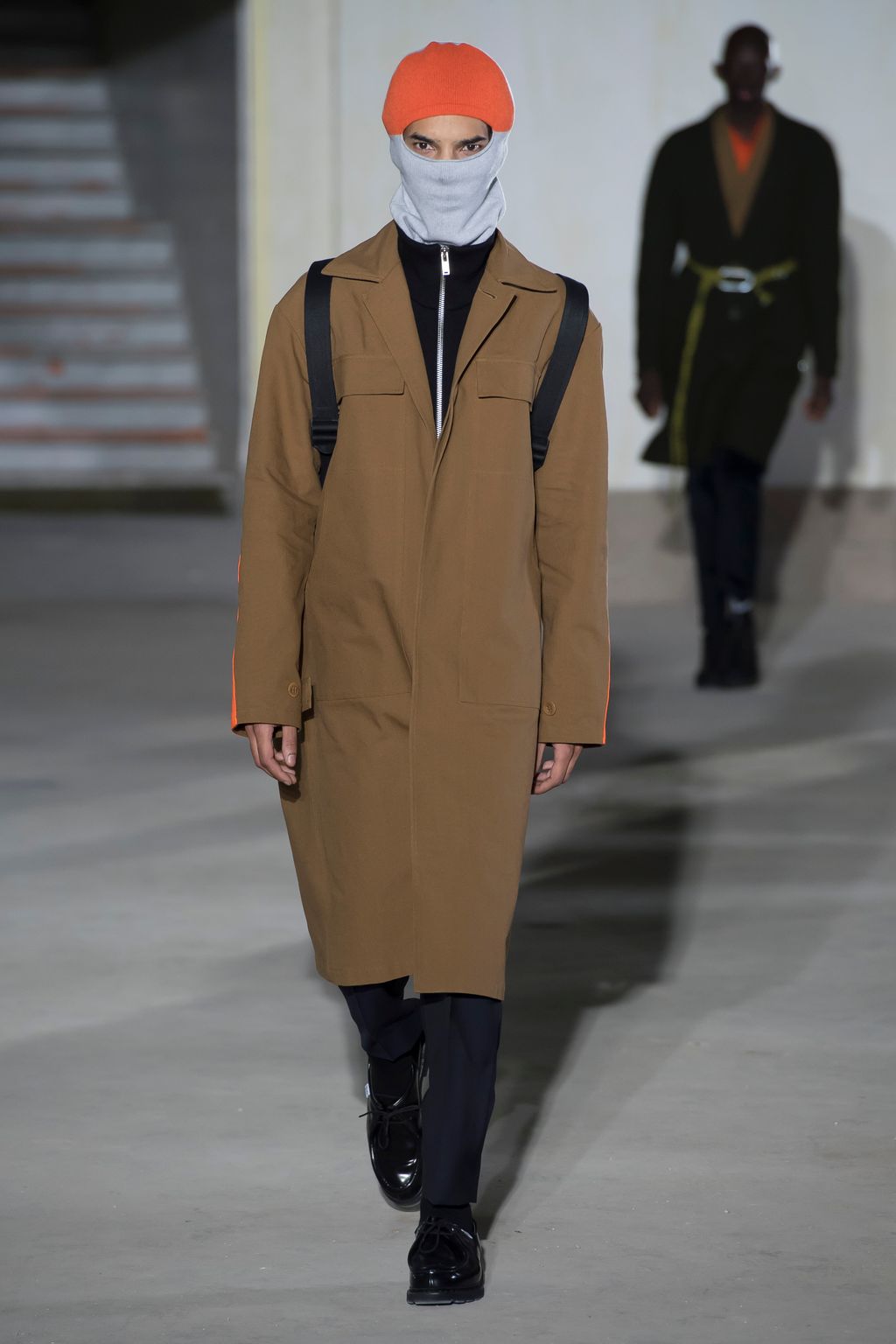 Fashion Week Paris Fall/Winter 2018 look 3 from the Études collection menswear