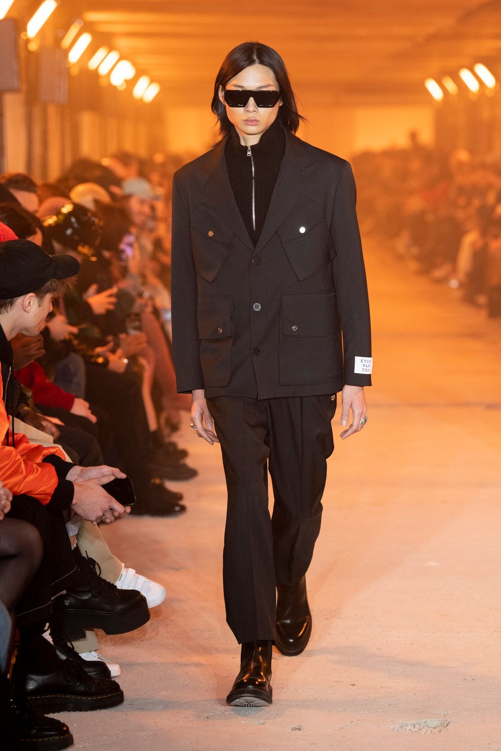 Fashion Week Paris Fall/Winter 2020 look 2 from the Études collection menswear