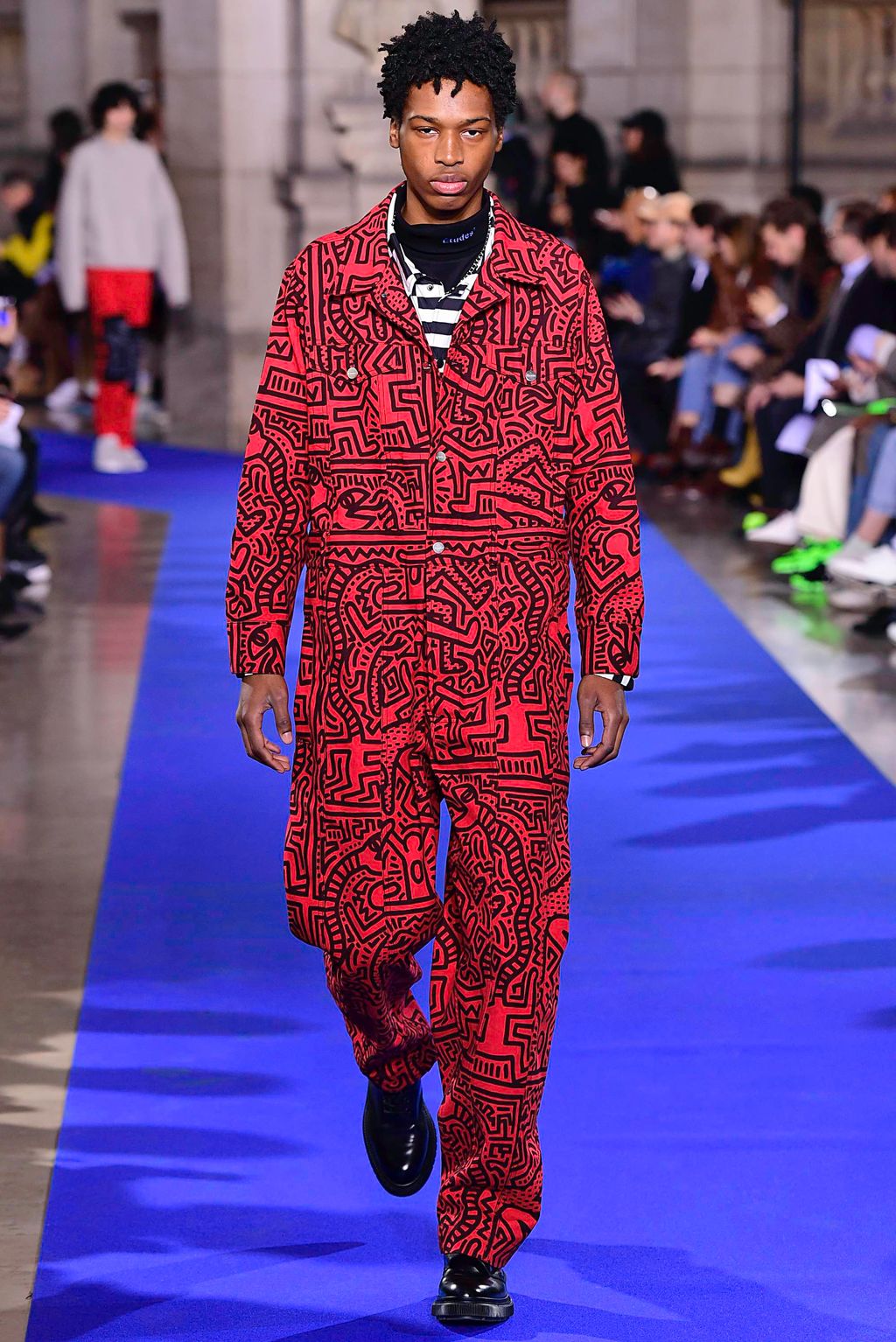 Fashion Week Paris Fall/Winter 2019 look 1 from the Études collection menswear