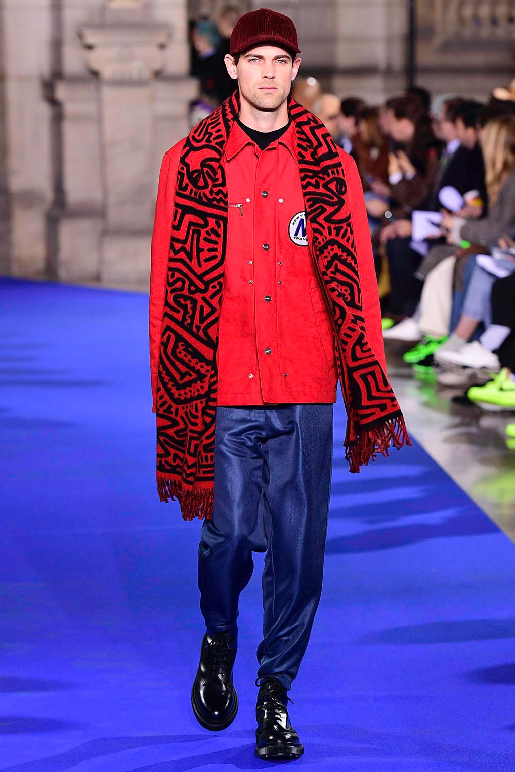 Fashion Week Paris Fall/Winter 2019 look 10 from the Études collection 男装