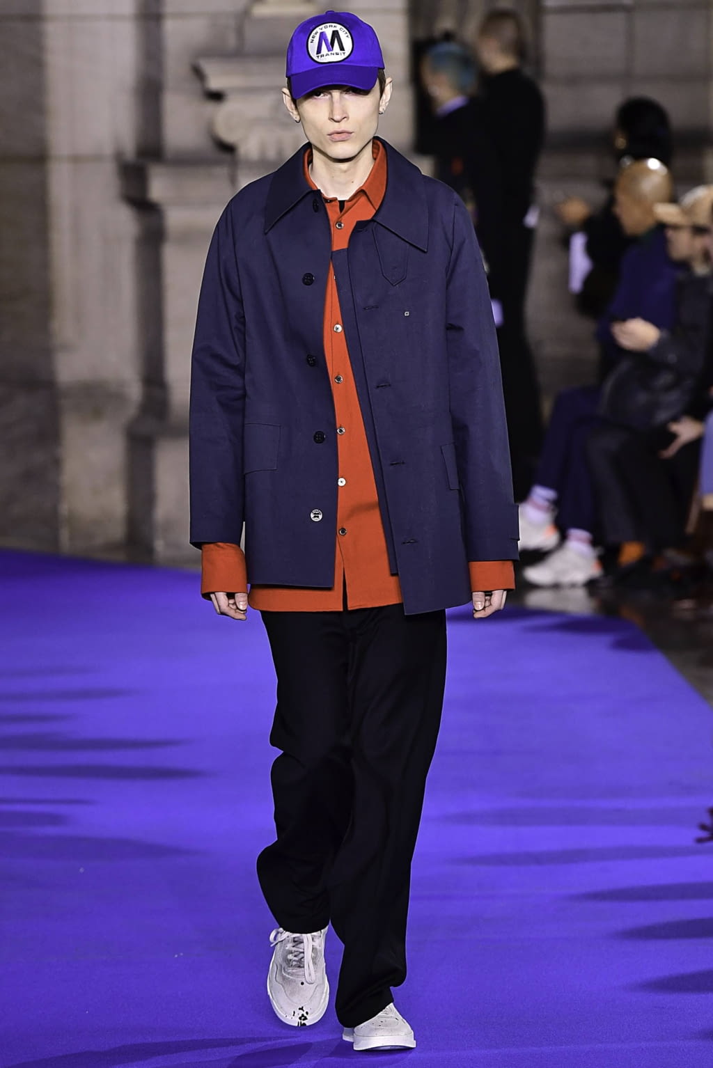 Fashion Week Paris Fall/Winter 2019 look 11 from the Études collection 男装