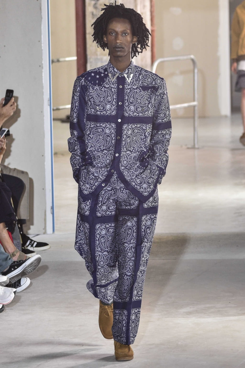 Fashion Week Paris Spring/Summer 2019 look 2 from the Études collection menswear