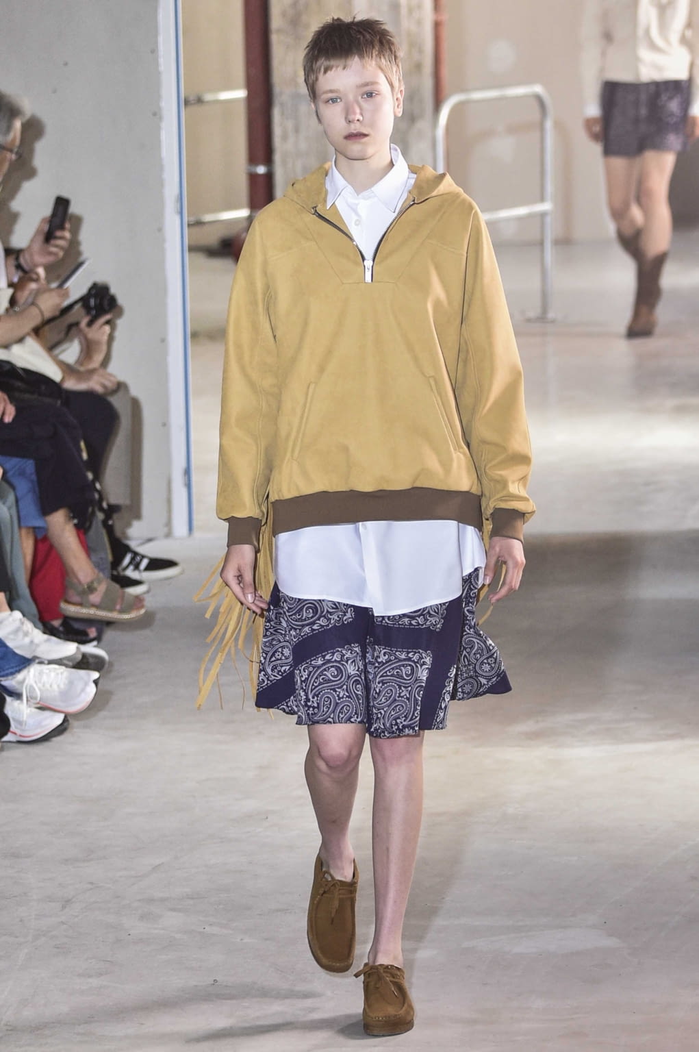 Fashion Week Paris Spring/Summer 2019 look 1 from the Études collection 男装