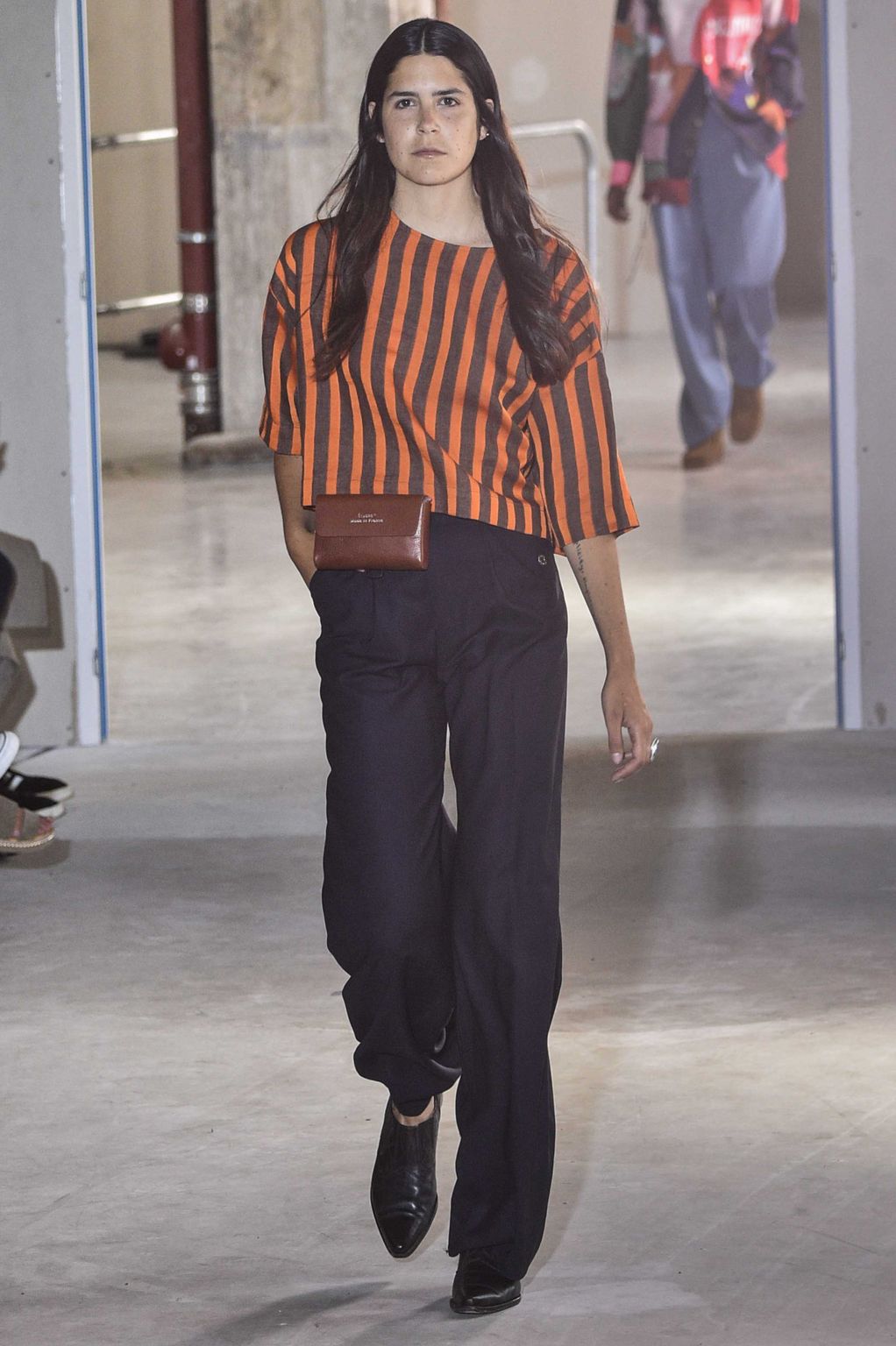 Fashion Week Paris Spring/Summer 2019 look 25 from the Études collection 男装