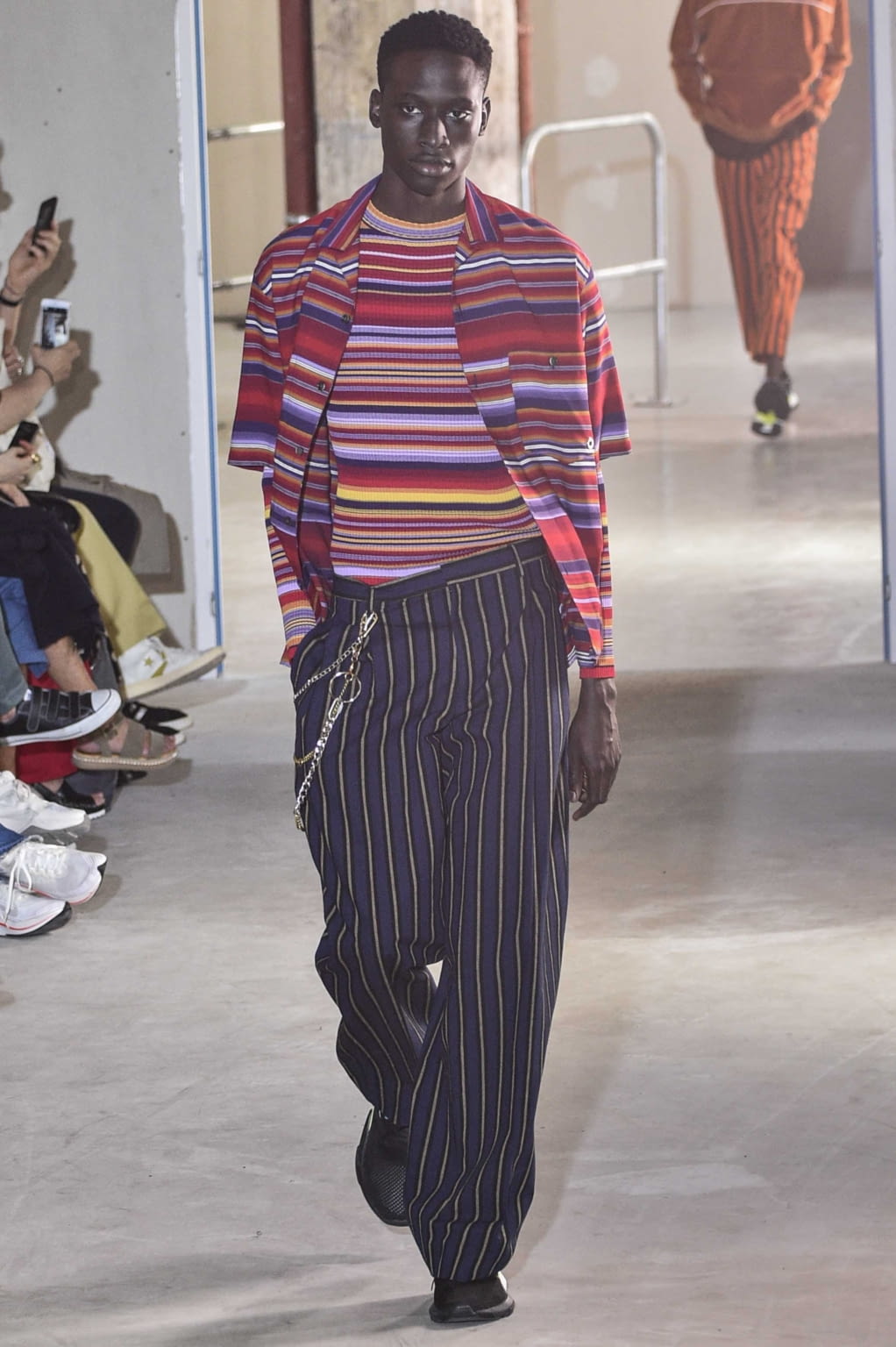 Fashion Week Paris Spring/Summer 2019 look 31 from the Études collection 男装