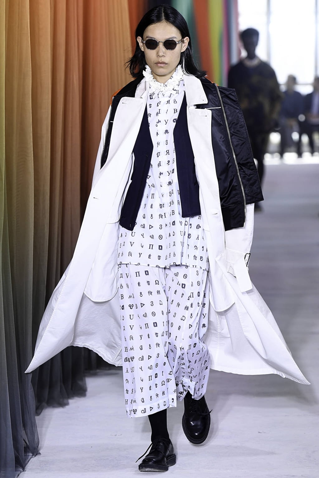 Fashion Week Paris Spring/Summer 2020 look 43 from the Études collection 男装