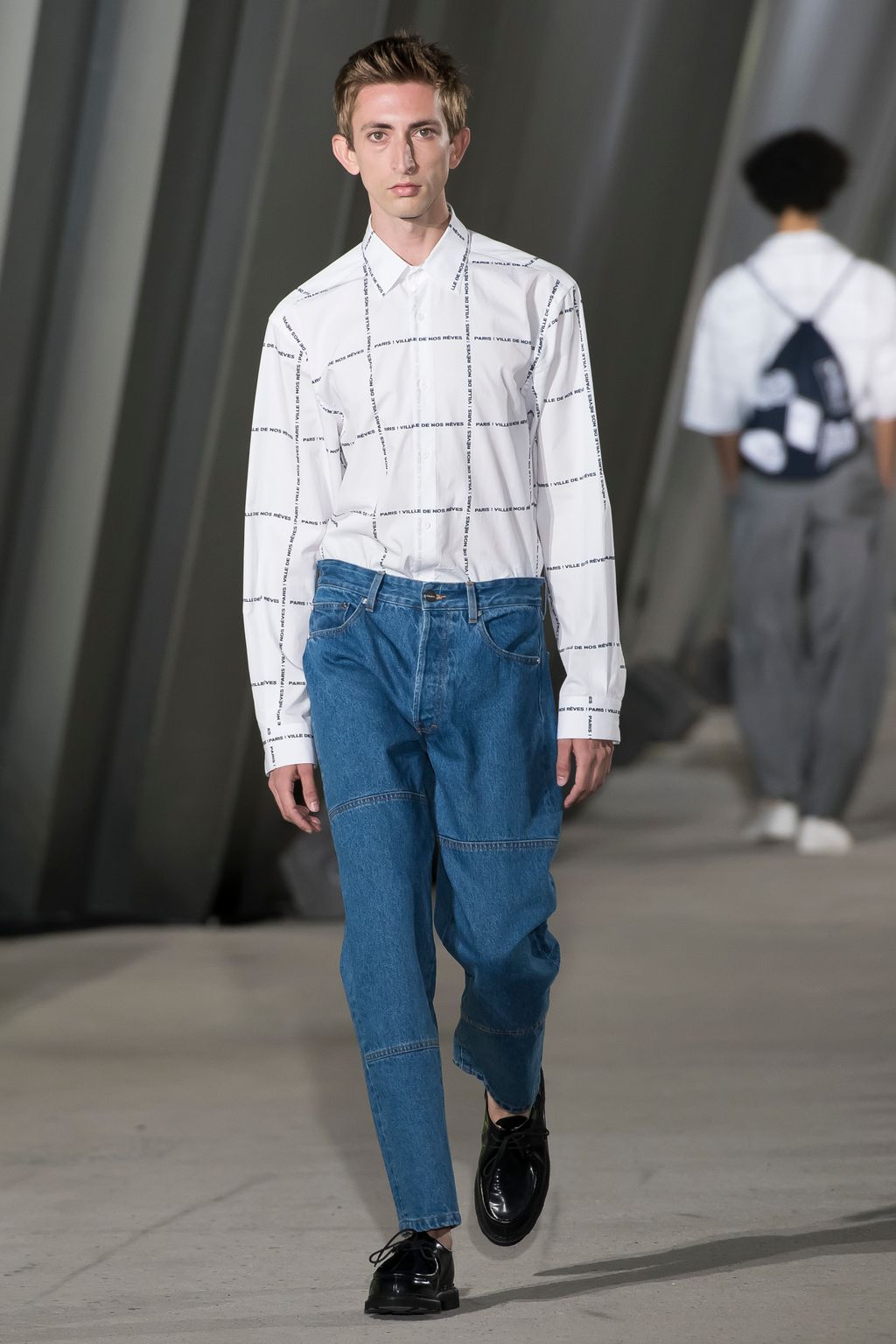 Fashion Week Paris Spring/Summer 2018 look 13 from the Études collection menswear