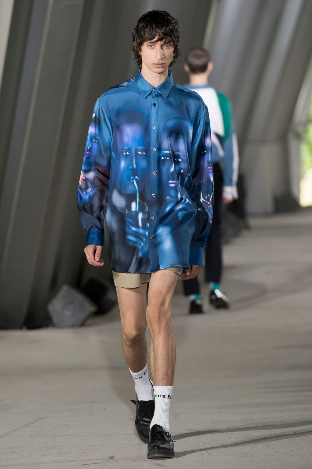Fashion Week Paris Spring/Summer 2018 look 18 from the Études collection menswear