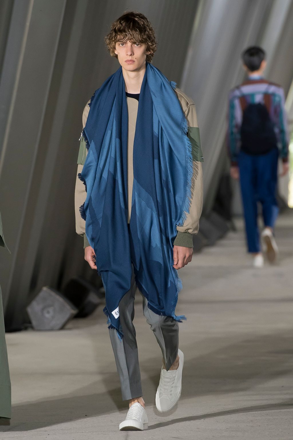 Fashion Week Paris Spring/Summer 2018 look 24 from the Études collection menswear