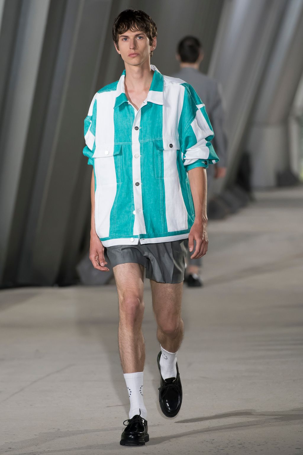 Fashion Week Paris Spring/Summer 2018 look 4 from the Études collection menswear