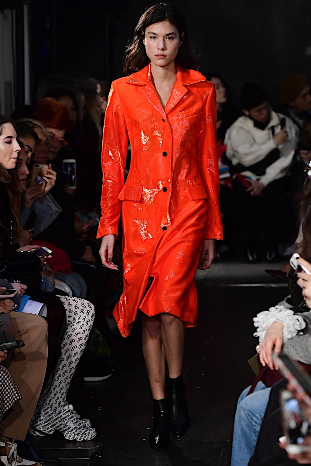 Fashion Week London Fall/Winter 2019 look 27 de la collection Eudon Choi womenswear