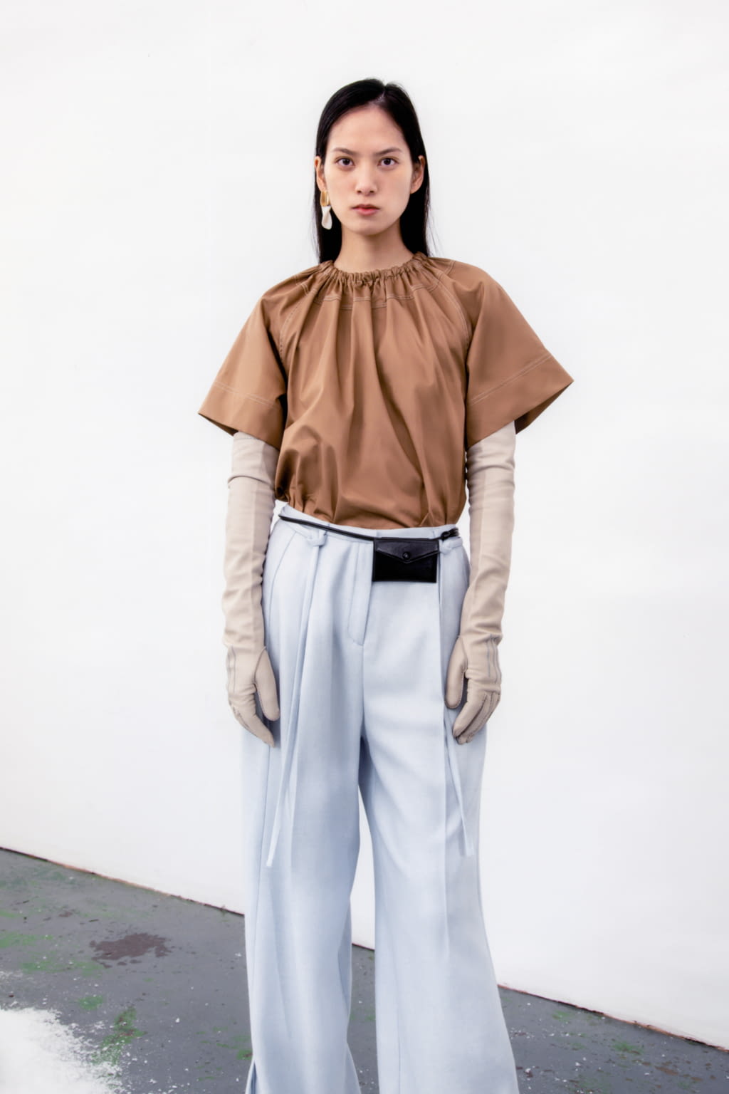 Fashion Week London Fall/Winter 2021 look 6 from the Eudon Choi collection womenswear