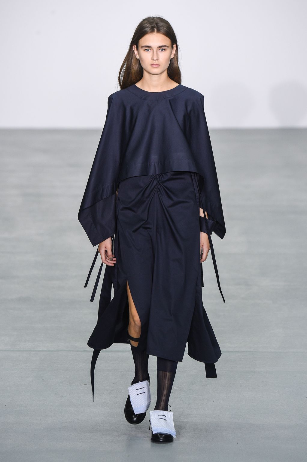 Fashion Week London Spring/Summer 2017 look 35 from the Eudon Choi collection womenswear