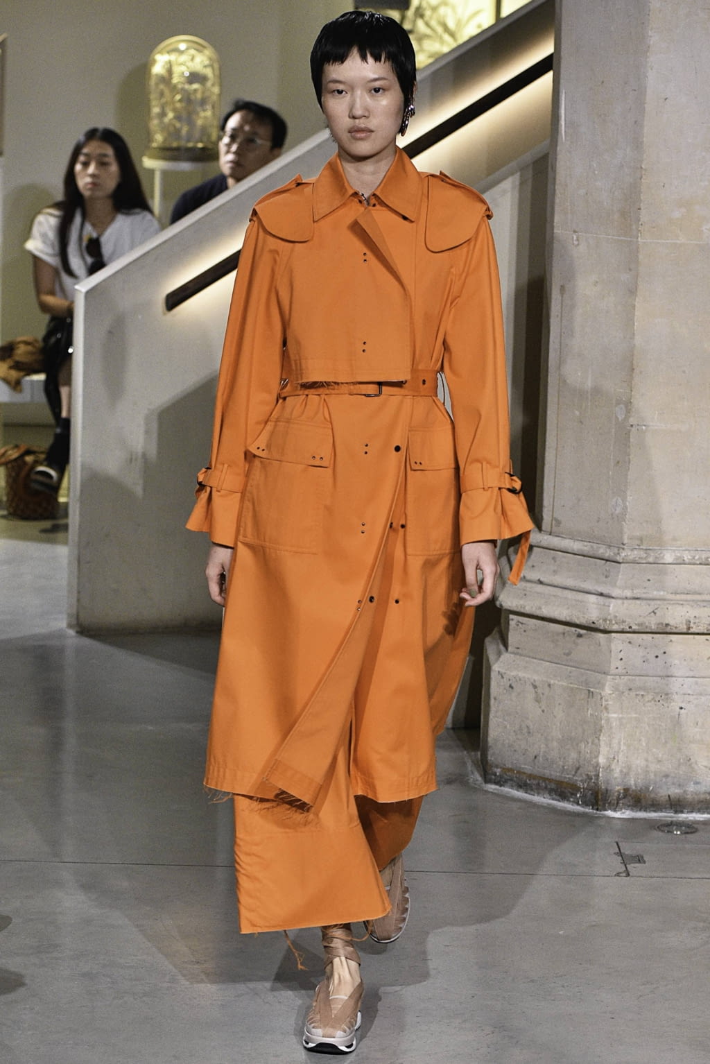 Fashion Week London Spring/Summer 2019 look 23 from the Eudon Choi collection 女装