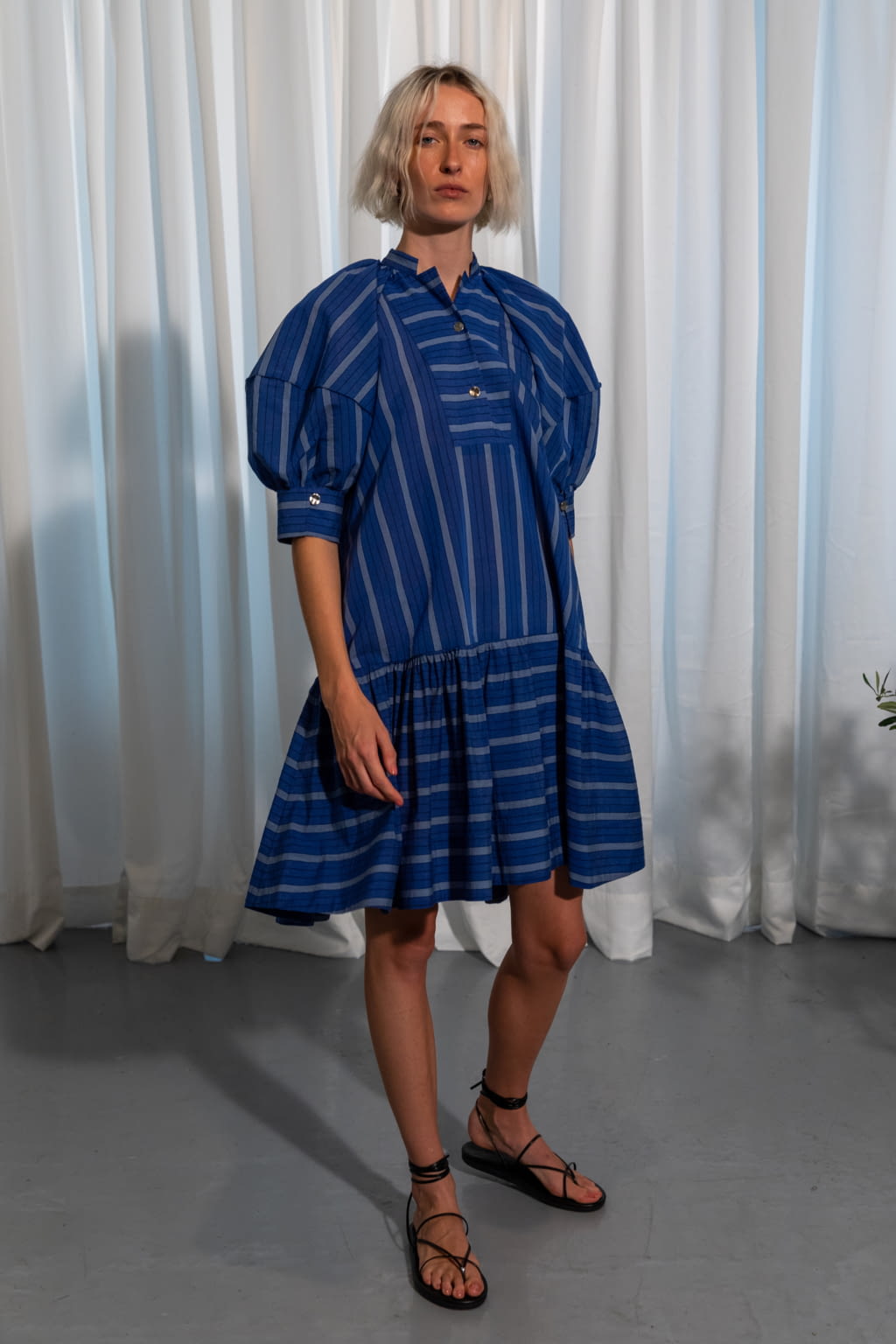 Fashion Week London Spring/Summer 2021 look 18 de la collection Eudon Choi womenswear