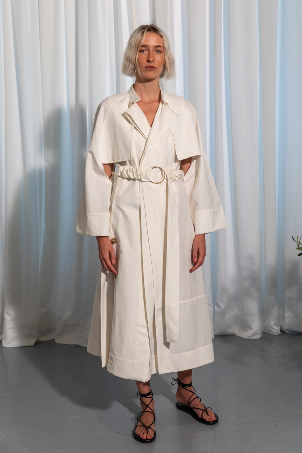 Fashion Week London Spring/Summer 2021 look 2 from the Eudon Choi collection womenswear