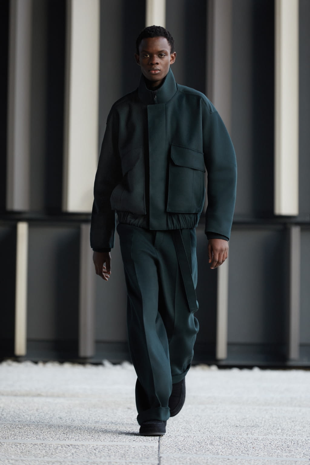 Fashion Week Milan Fall/Winter 2021 look 18 from the ZEGNA collection menswear