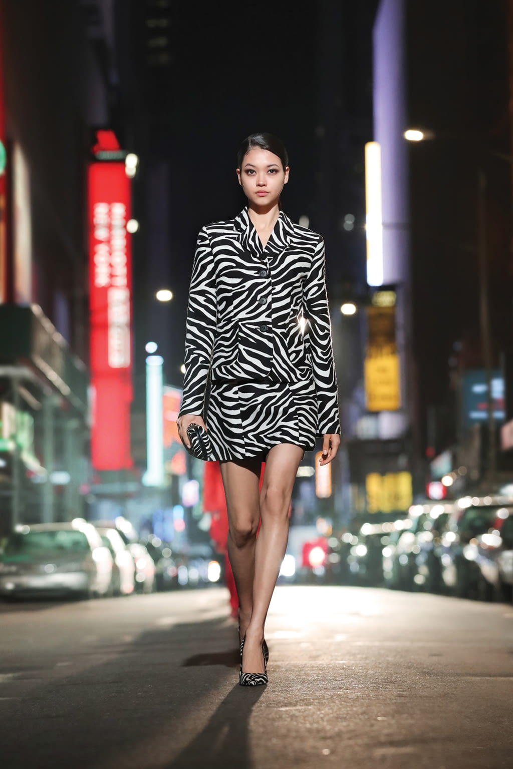 Fashion Week New York Fall/Winter 2021 look 4 from the Michael Kors Collection collection 女装