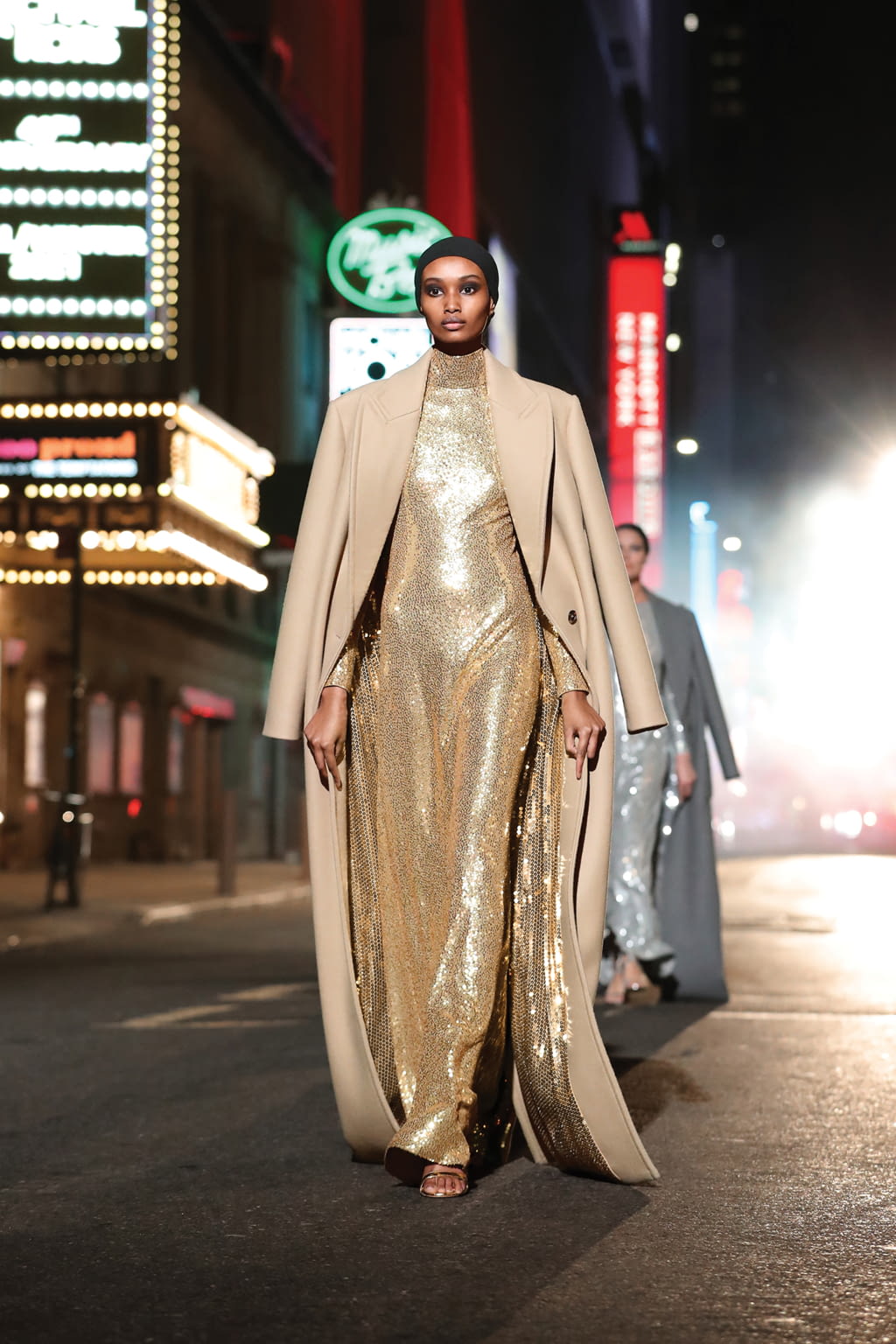 Fashion Week New York Fall/Winter 2021 look 61 de la collection Michael Kors Collection womenswear