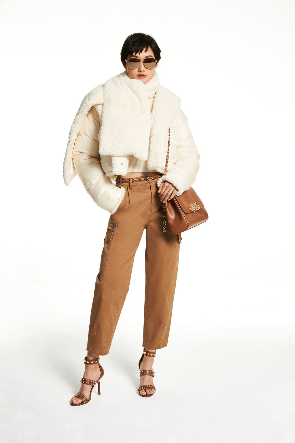 Fashion Week New York Fall/Winter 2022 look 13 de la collection MICHAEL Michael Kors womenswear