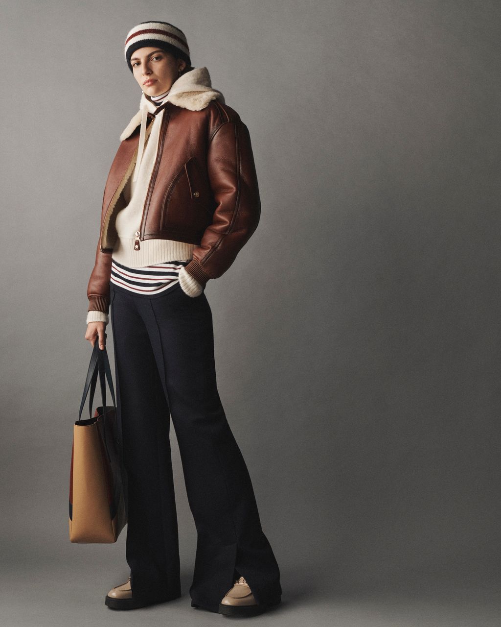 Fashion Week New York Fall/Winter 2023 look 10 de la collection Tommy Hilfiger womenswear