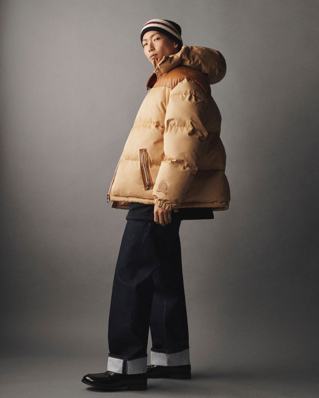 Fashion Week New York Fall/Winter 2023 look 11 de la collection Tommy Hilfiger menswear