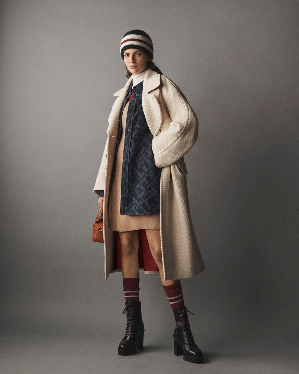 Fashion Week New York Fall/Winter 2023 look 15 from the Tommy Hilfiger collection 女装