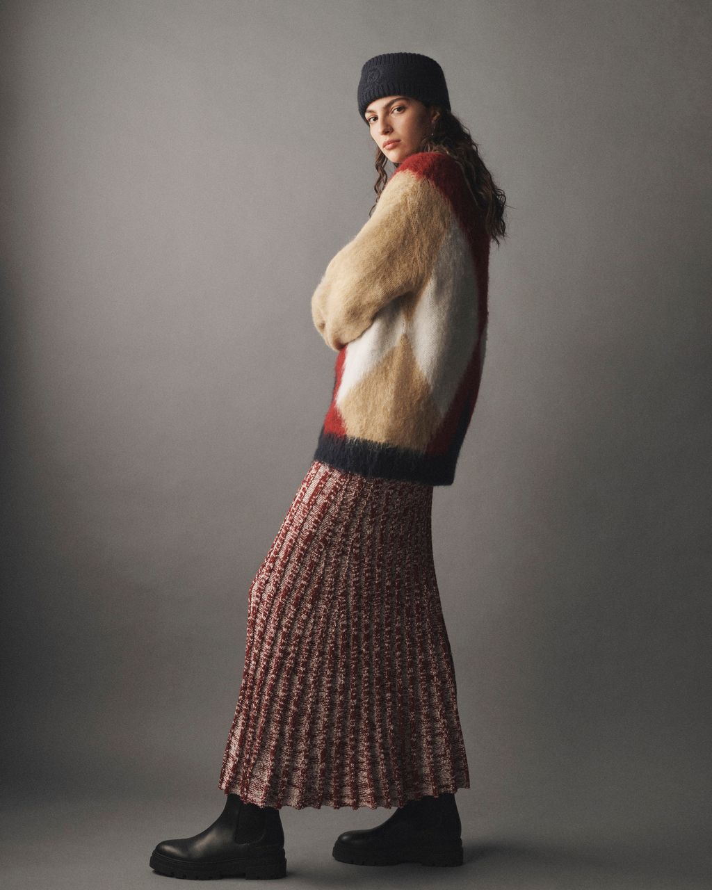 Fashion Week New York Fall/Winter 2023 look 7 de la collection Tommy Hilfiger womenswear