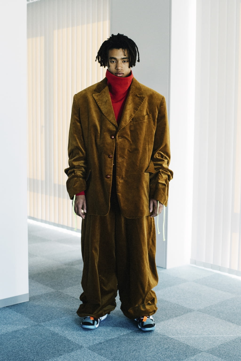 Fashion Week Paris Fall/Winter 2021 look 14 from the Facetasm collection menswear